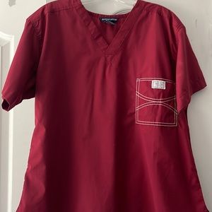 NWT BLUE SKY:  CLASSIC SHELBY SCRUB TOP